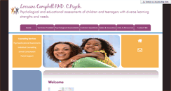Desktop Screenshot of campbellpsych.com